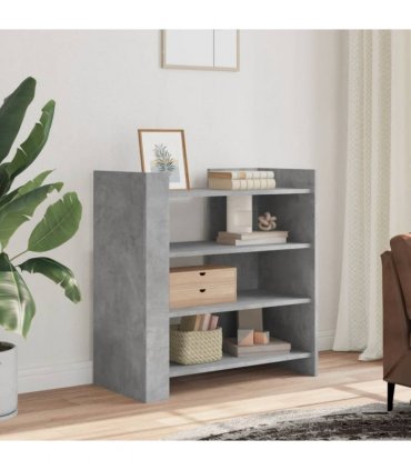 vidaXL Sideboard Concrete Grey 73.5x35x75 cm Engineered Wood