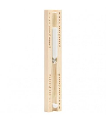 vidaXL Sauna Sand Timer 15 Minutes Solid Wood Pine