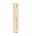 vidaXL Sauna Sand Timer 15 Minutes Solid Wood Pine