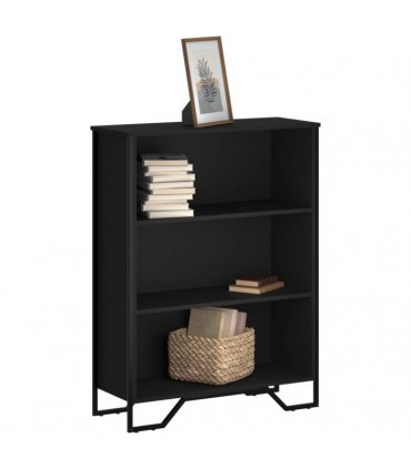 vidaXL Bookcase Black 80x31x106 cm Engineered Wood