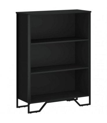 vidaXL Bookcase Black 80x31x106 cm Engineered Wood