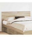 vidaXL Headboard Sonoma Oak Engineered wood