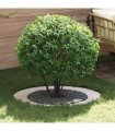 vidaXL suitable for Flat Tree Ring White Ø60 / 90 cm Steel