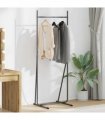 vidaXL Clothes Rack Black 62 x 48 x 158 cm Steel