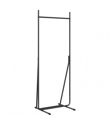 vidaXL Clothes Rack Black 62 x 48 x 158 cm Steel