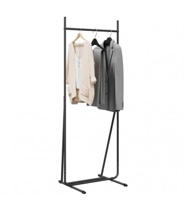 vidaXL Clothes Rack Black 62 x 48 x 158 cm Steel