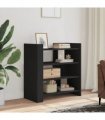 vidaXL Sideboard Black 73.5x35x75 cm Engineered Wood