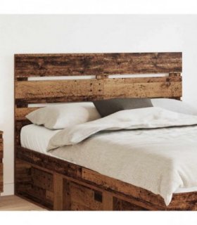 vidaXL Headboard Old Wood Engineered Wood