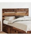 vidaXL Headboard Old Wood Engineered Wood