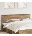 vidaXL Headboard Artisan Oak Engineered wood