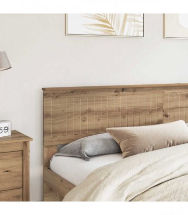 vidaXL Headboard Artisan Oak Engineered wood