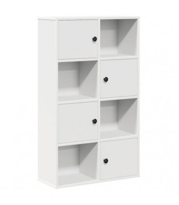 vidaXL Bookcase White 60x24x101.5 cm Engineered Wood