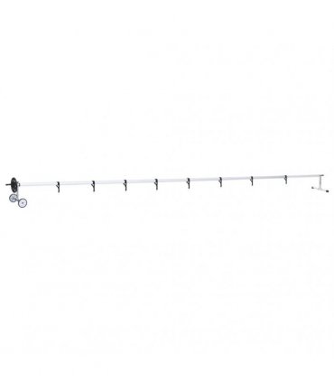 vidaXL Pool Cover Roller with Stainless Steel Base