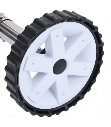 vidaXL Pool Cover Roller with Stainless Steel Base