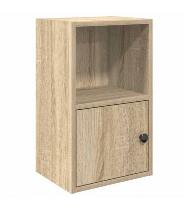 vidaXL Bookcase Sonoma Oak 31x24x52 cm Engineered Wood
