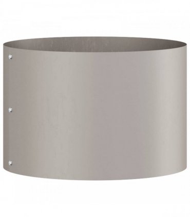 vidaXL Planter Ring Brown 30 x 30 x 20 cm Weathering Steel