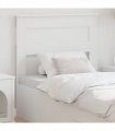 vidaXL Headboard White Engineered wood