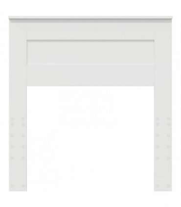 vidaXL Headboard White Engineered wood