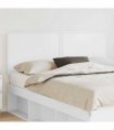 vidaXL Headboard White Engineered wood