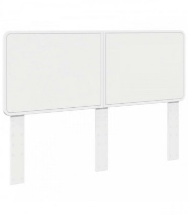 vidaXL Headboard White Engineered wood