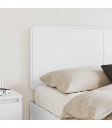 vidaXL Headboard White Engineered wood