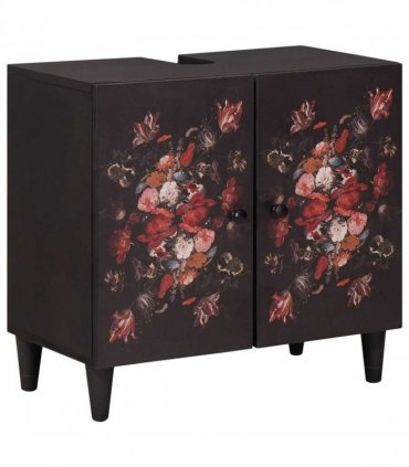 vidaXL Sink cabinet Multicolour 62 x 33 x 58 cm Solid Mango Wood