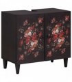 vidaXL Sink cabinet Multicolour 62 x 33 x 58 cm Solid Mango Wood