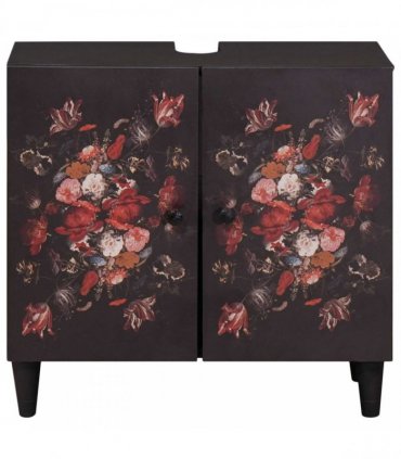 vidaXL Sink cabinet Multicolour 62 x 33 x 58 cm Solid Mango Wood