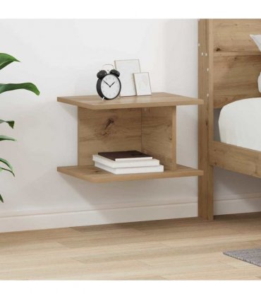vidaXL Bedside Table Artisan Oak 40 x 30 x 25 cm Engineered Wood
