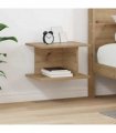 vidaXL Bedside Table Artisan Oak 40 x 30 x 25 cm Engineered Wood