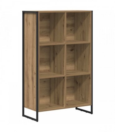vidaXL Book Cabinet Artisian Oak 99.5 x 30 x 108.5 cm Engineered Wood