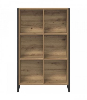 vidaXL Book Cabinet Artisian Oak 99.5 x 30 x 108.5 cm Engineered Wood