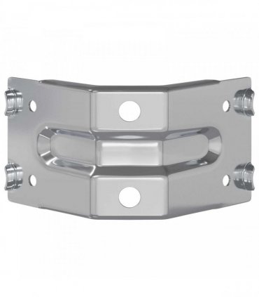 vidaXL Bracket 212 pcs Zinc-coated 106 x 55 x 1.5mm Steel