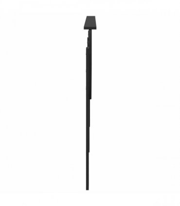 vidaXL Headboard Black Oak Engineered wood