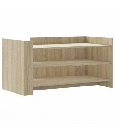 vidaXL Coffee Table Sonoma Oak 100x50x50 cm Engineered Wood