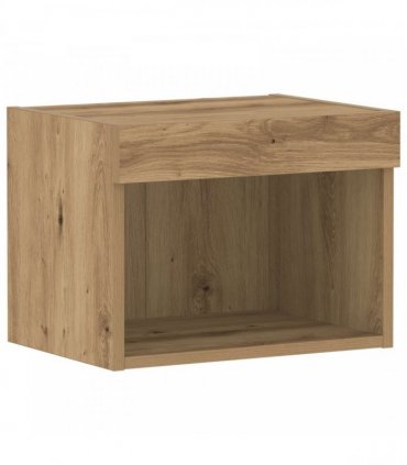 vidaXL TV Cabinet Set Artisan Oak 40 x 30 x 30 cm Engineered Wood