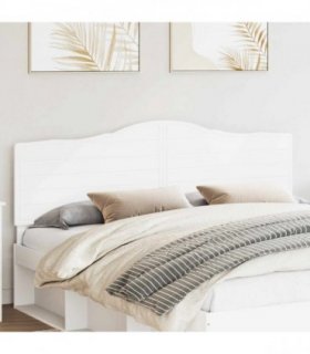 vidaXL Headboard White Engineered wood