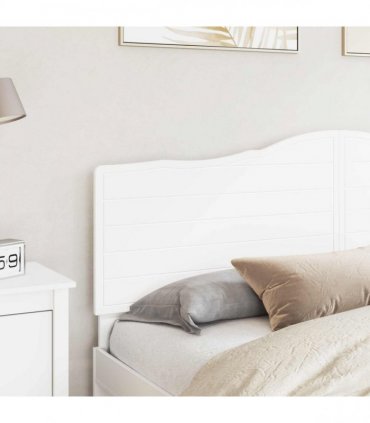 vidaXL Headboard White Engineered wood