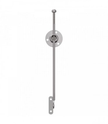 vidaXL Pull Rod Hinge 439 pcs Silver Iron