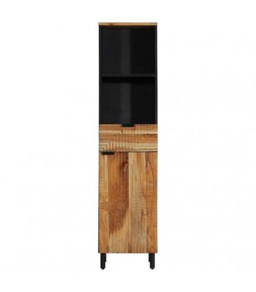 vidaXL Bathroom Cabinet Brown 38 x 33 x 160 cm Solid Mango Wood