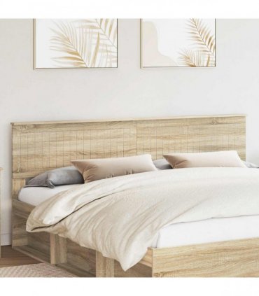 vidaXL Headboard Sonoma Oak Engineered wood