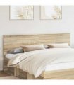 vidaXL Headboard Sonoma Oak Engineered wood