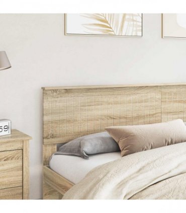 vidaXL Headboard Sonoma Oak Engineered wood