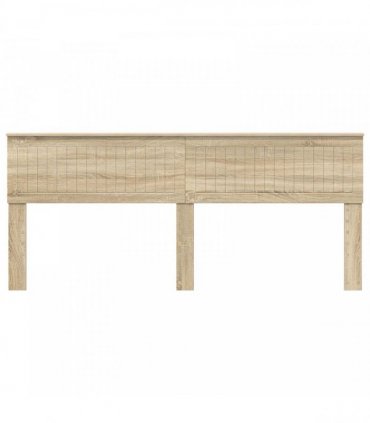 vidaXL Headboard Sonoma Oak Engineered wood