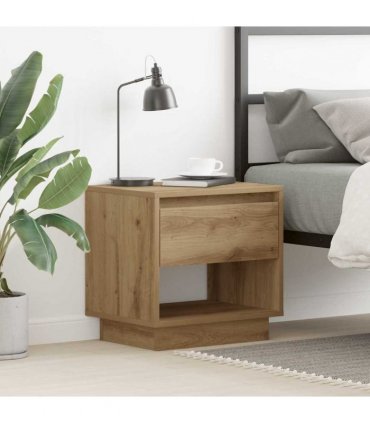 vidaXL Nightstand Artisan Oak 45 x 34 x 44 cm Engineered Wood