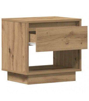 vidaXL Nightstand Artisan Oak 45 x 34 x 44 cm Engineered Wood
