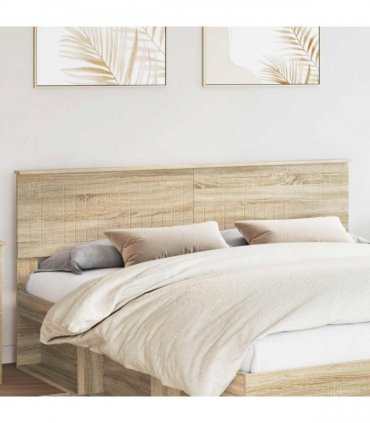 vidaXL Headboard Sonoma Oak Engineered wood