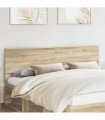 vidaXL Headboard Sonoma Oak Engineered wood