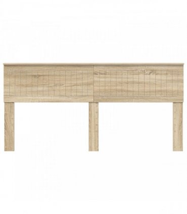 vidaXL Headboard Sonoma Oak Engineered wood