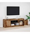 vidaXL TV Units Brown 139.5 x 34 x 50 cm Engineered wood